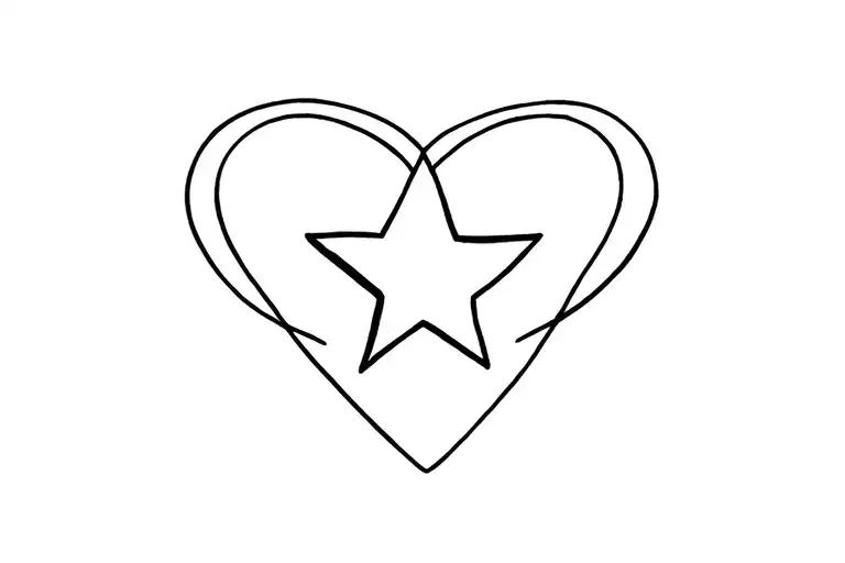 Infinite Star Heart