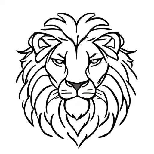 Lion Outline