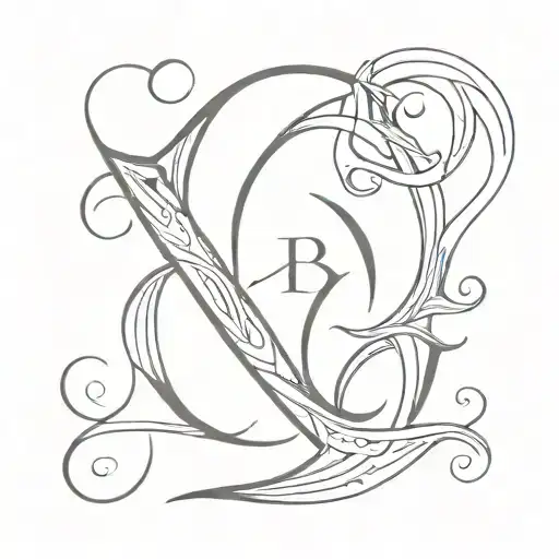 Tattoo With The Letters Lbbc