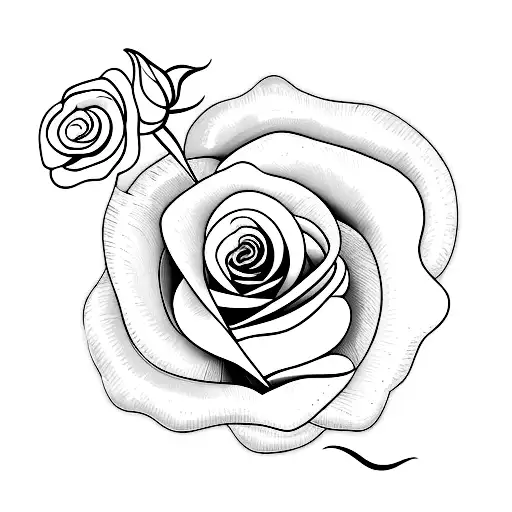 Knife With Rose With Sem