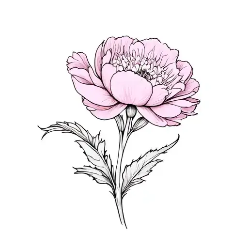 Hawthorne Peony Sweet Pea Flowers
