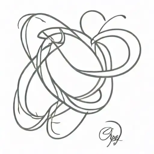 Infinity Symbol A Y G Incorporated In Tribute To Mom