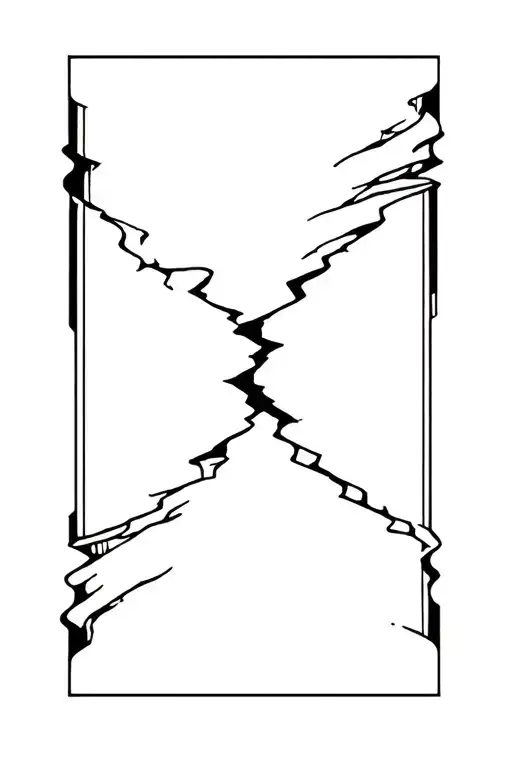 Concdept Pillar Broken In Two