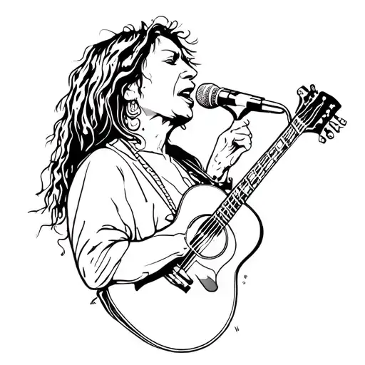 Janis Joplin Singing