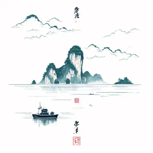 Halong Bay Landscape