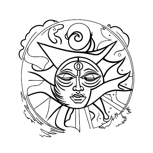 Apollo's Birth And The Sun Rising