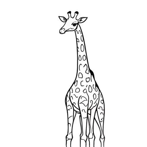 Giraffe Full Body