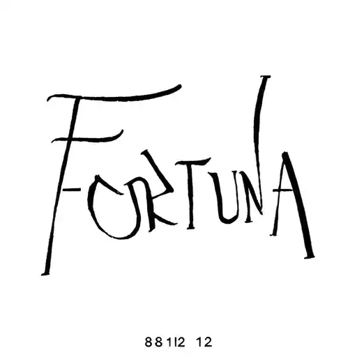 812 Fortuna Text