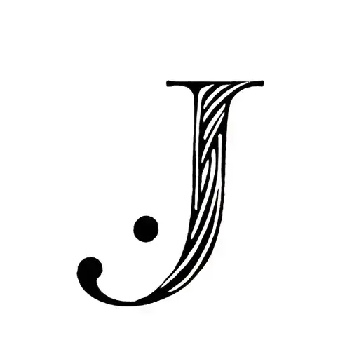 Ornamental Letter J