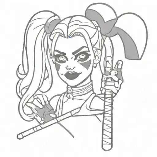 Harley Quinn Mallet Transforming