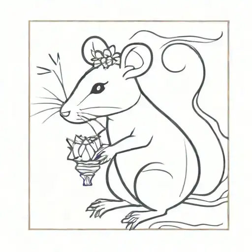 Rat With A Tutu