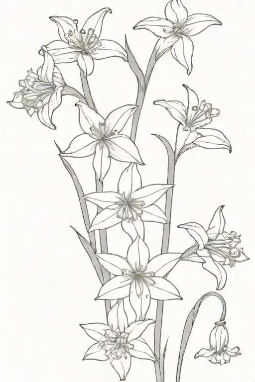 Lillies And Daffodils