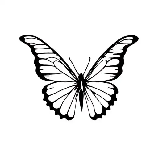Butterfly With Point And Coma And Jellyfish