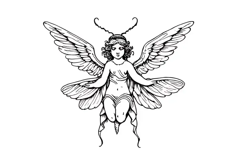 Insect Cherub Angel