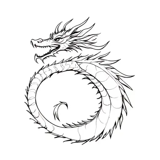 Dragon Over A Vitenamese Later