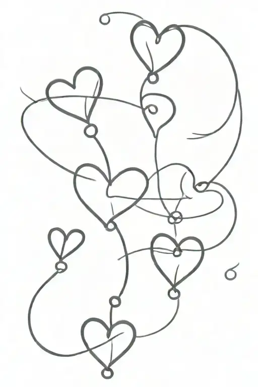Hearts On String