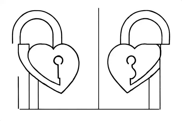 Heart Shaped Lock