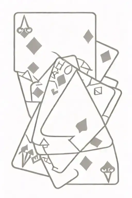 Deck Of Cards Arranged