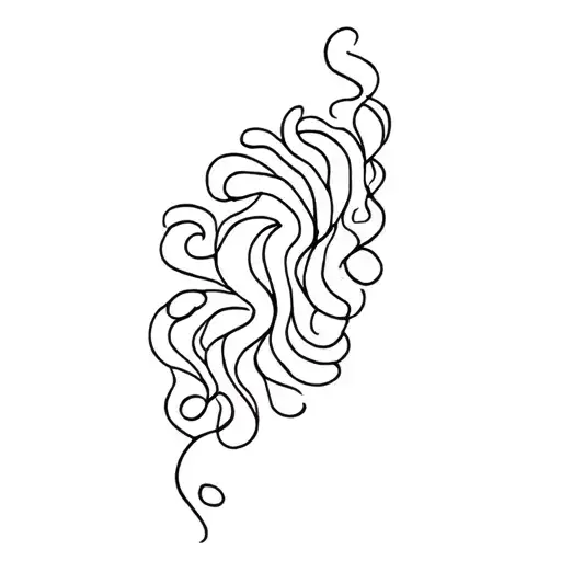 A Piece Of Curly Hair