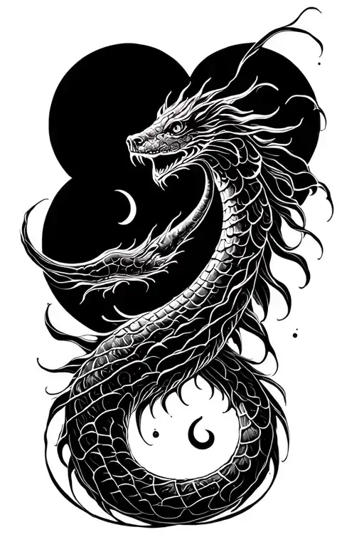 Sea Serpent Intertwining