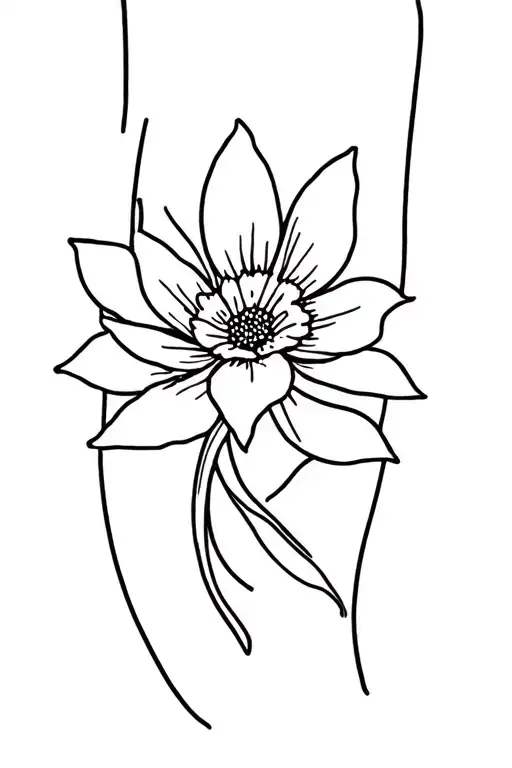 Flower Thigh Piece