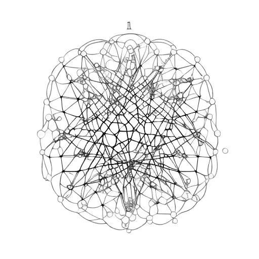 Acetylcholine Molecule Floral