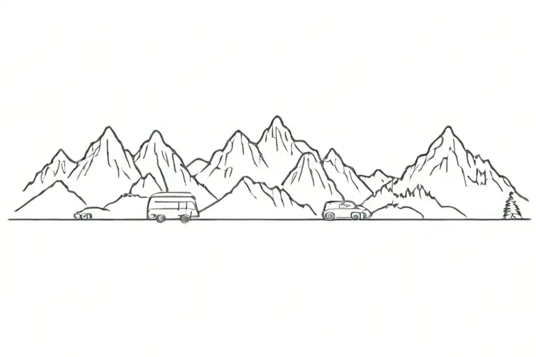 Add One Small Campervan At The Right Side