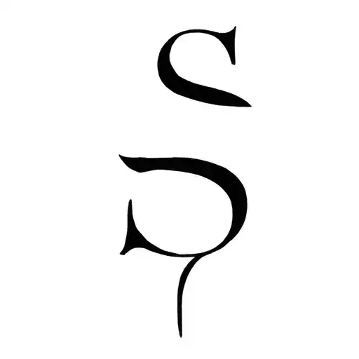 Letter S T A Minimalist