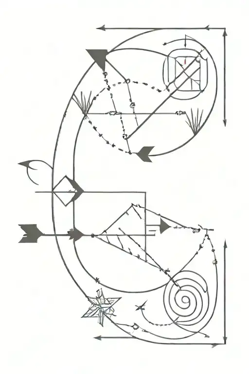 Arrow And Spiritual Symbols Incorporated