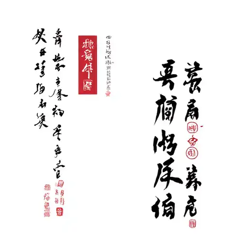 Chinese Writing Saying ' Princess' Down The Leg Sleeve