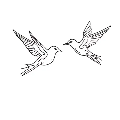 2 Small Swallows