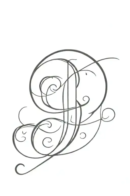 Simple Tattoo With These Three Letters C T