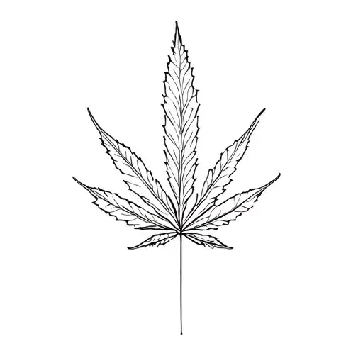 Hemp Leaf