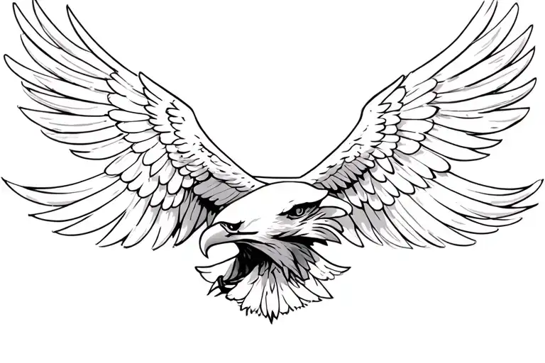 Eagles With Lights
