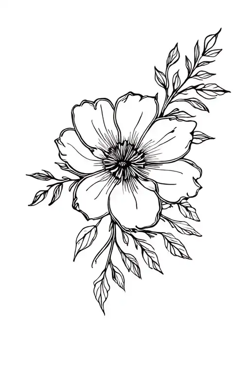 Floral Design Incorporating Elements