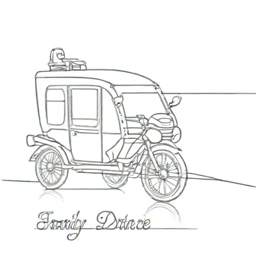Family Motorcycle Carriage