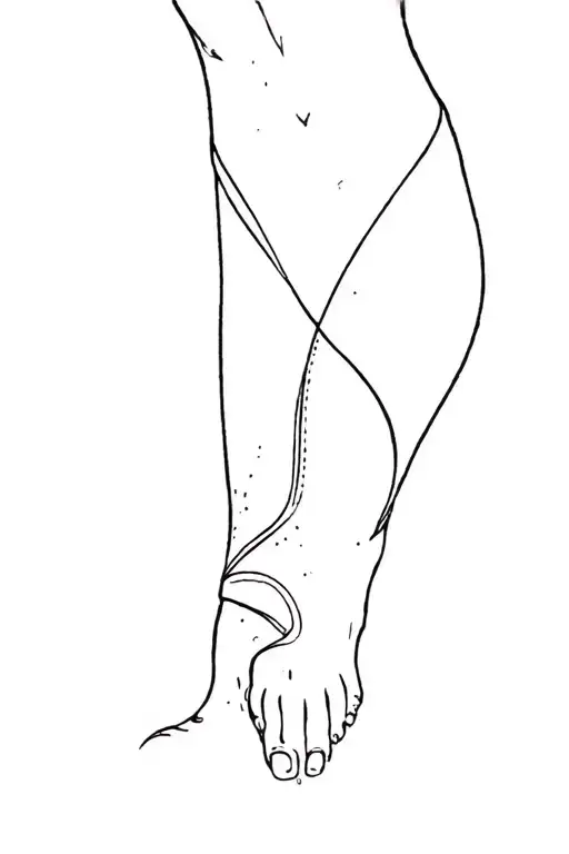 Front Shin Tatto