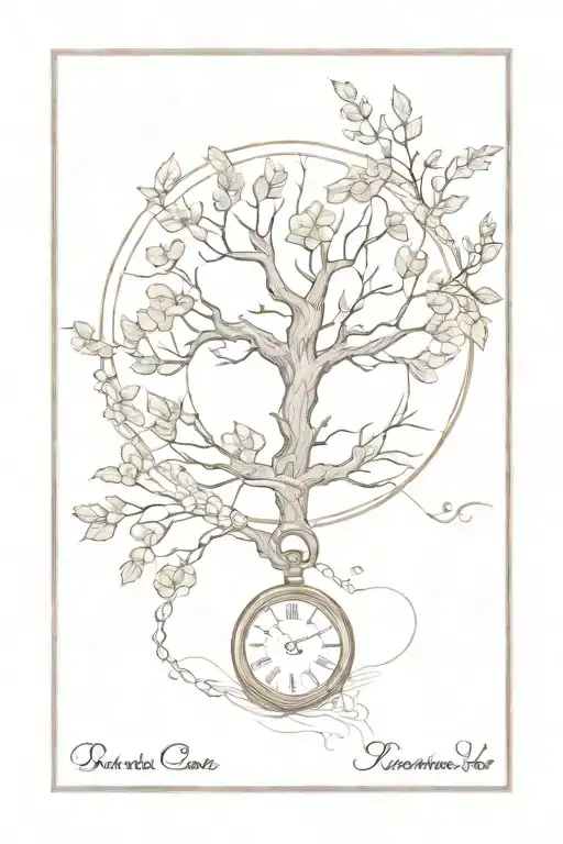 Family Tree And Pocket Watch