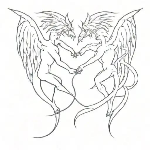 The Confrontation Of Good And Evil