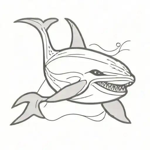 Jeff The Killer Whale Surface