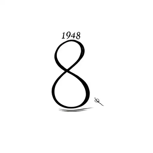 1948 With The 8 In The Shape Of A Heart