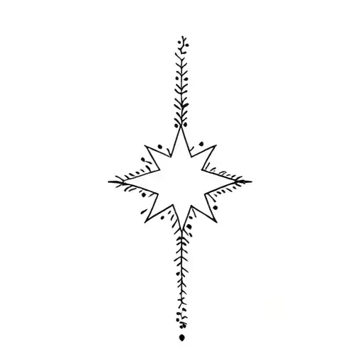 Star With Dainty Details Inspired By Family
