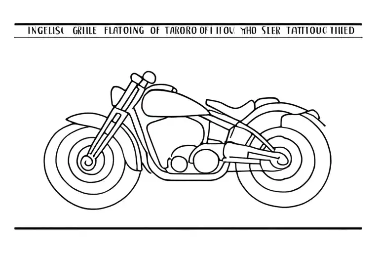 Motorcycle And Porch Grille