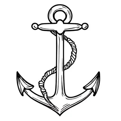 Anchor With Family Inscription