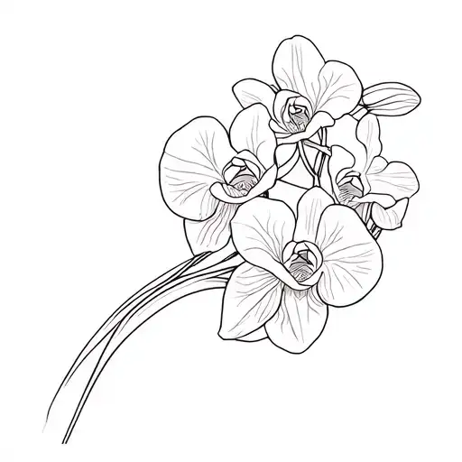 Kidney And Orchids