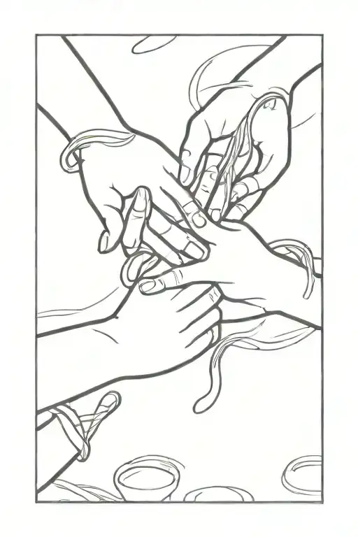 Hands Holding Noodle Bowl