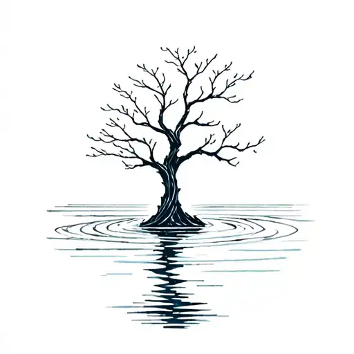 Tree In Water