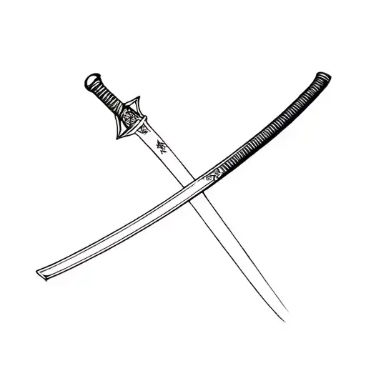 Katana Sword Minimalist