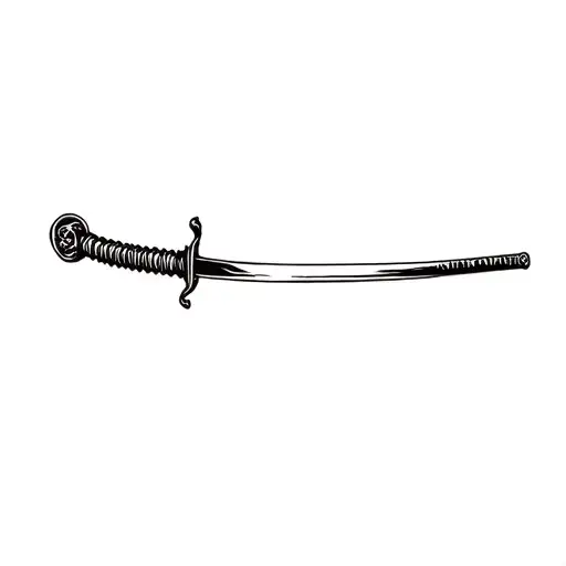 Katana Sword Minimalist
