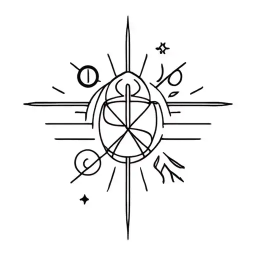 Hope & A Future Themed Tattoo Design Combining Symbols